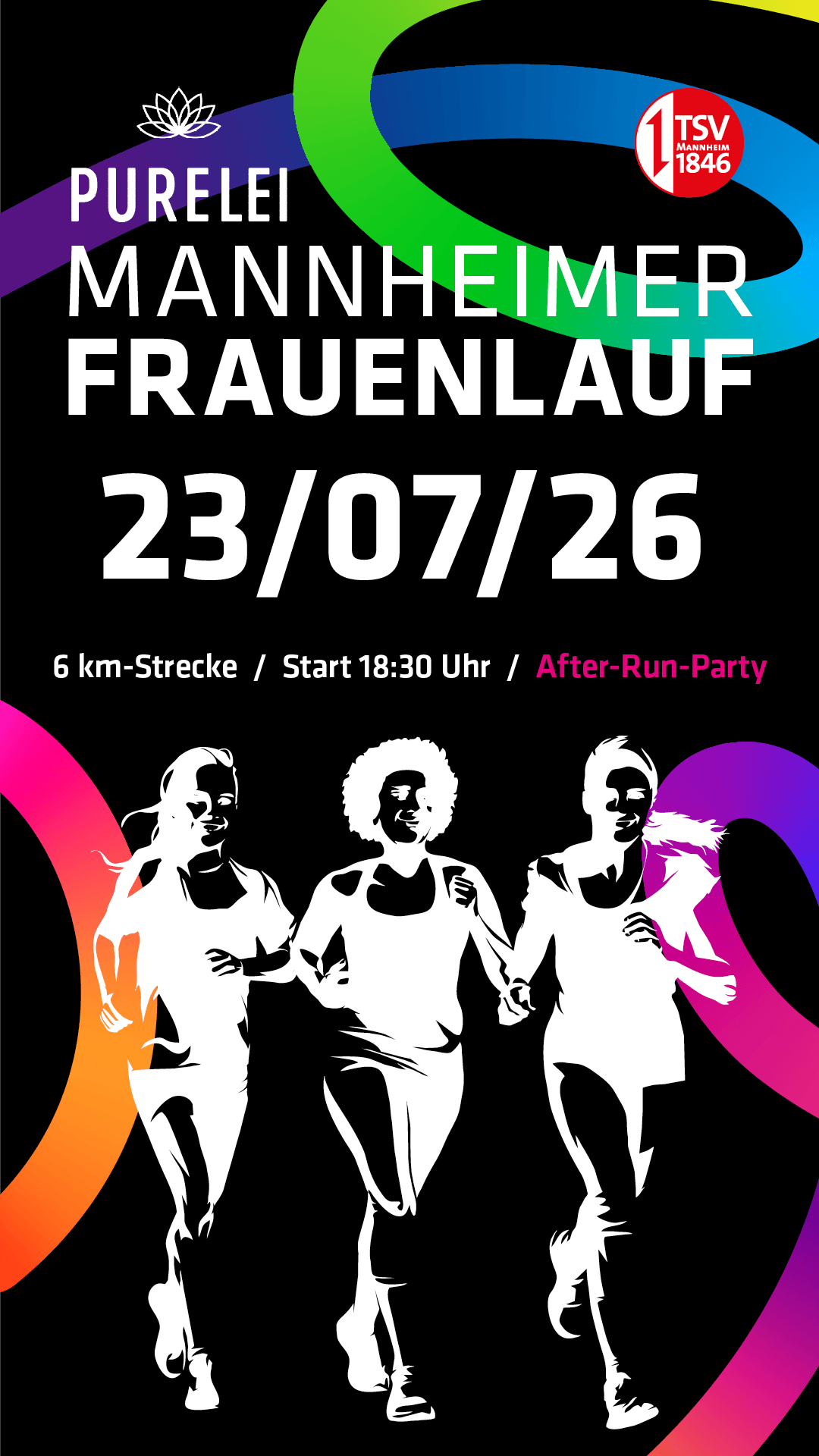 Poster Mannheimer Frauenlauf